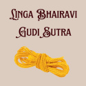 ( Żółta) Linga Bhairavi Gudi Sutra Konsekrowana