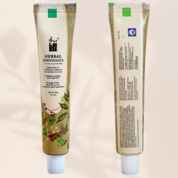 50g Pasta Ziołowa Herbal Toothpaste (Paraben, Fluoride, SLS, & SLES Free)