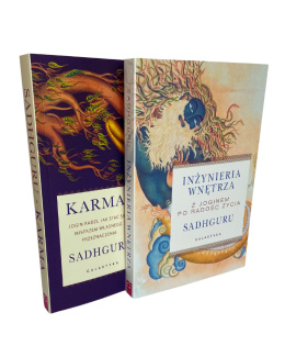 Books Inner Engineering Sadhguru & Karma Sadhguru Language PL