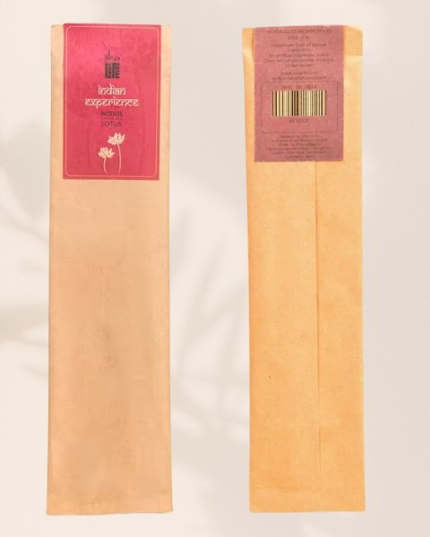 Kadzidełka Hand rolled Lotus Incense/Agarbatti (Pack of 10 Sticks)