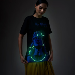 S Koszulka Hey Adiyogi Unisex T Shirt (Glow in the dark) S