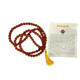 Rudraksha Panchamukhi Mala Rozmiar - 6mm