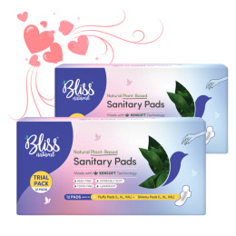 Bliss Natural Bliss Trial Pack (12 Pads) Pads 8 flauschige Pads + 4 Slimmy Pads