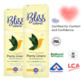 Bliss Natural - wkładki higieniczne Bliss 100% Organiczne