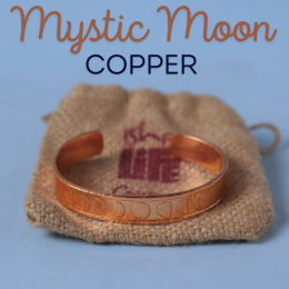 Mystic Moon Kupfer Armband 100% Kupfer (ISHA)