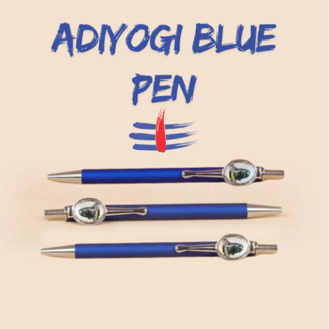 Długopis Adiyogi Blue Pen ISHA Niebieski