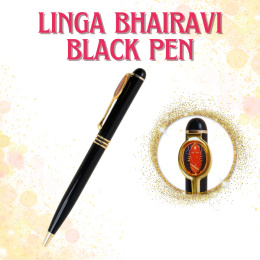 Długopis Linga Bhairavi Black Ball ISHA