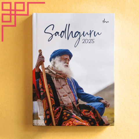 Book Calendar Journal 2025 by Sadhguru - ISHA