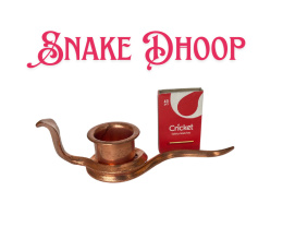 Traditioneller Snake Dhoop Stand (Copper) ISHA